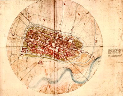 Plan of Imola.